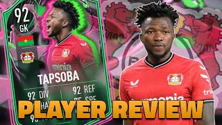 EDMOND TAPSOBA CONVERTED TO A GOALKEEPER  FIFA 23 PLAYER REVIEW [upl. by Fenella]