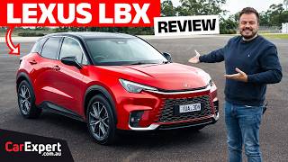 2024 Lexus LBX inc 0100 amp braking review More than a posh Yaris [upl. by Nylirret305]