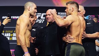 UFC 297 Final Faceoffs [upl. by Hudis]