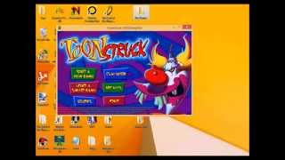 tutorial on scummvm dos gameold school game emulator toon struck [upl. by Ennayar]