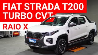 NOVA FIAT STRADA T200 TURBO CVT Como é a manutenção na prática  RAIO X [upl. by Margret574]