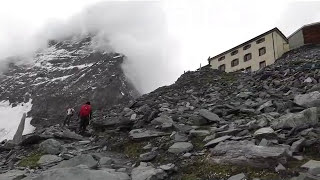 hiking in Zermatt  to Matterhorn Hornli hut [upl. by Nwahsauq]