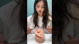 Mesmerizing ASMR Ear Cleaning Session😍 earwaxremoval viral satisfying asmr foryou fyp leiput [upl. by Ranique]