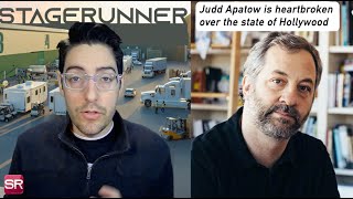 Judd Apatow is speaking out against productions leaving California [upl. by Jone]