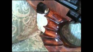 CROSMAN AS 2250 WITH CUSTOM OAK STOCK mp4 [upl. by Garrity]