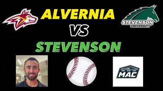 Alvernia defeats Stevenson 64 Here I am on the broadcast Enjoy [upl. by Odlaw892]