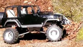 Scale 16th Jeep Rubicon RC Rock Crawler  Nelsons Ledges part 10 [upl. by Hines609]