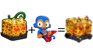 If BTD6 Monkeys ate ALL Blox Fruits [upl. by Mayman]