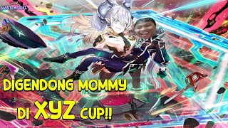 BEST DECK UNTUK XYZ CUP YUGIOH MASTER DUEL [upl. by Kreg]