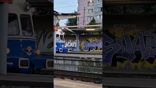 Malaxa de protocol la primul drum pe Giurgiu prin Grădiștea cfrcalatori trains bucharest [upl. by Asiuol]