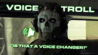 VOICE TROLLING IN MW2 LOBBIES  Proximity Chat [upl. by Mays37]