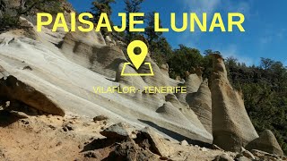 Trekking Los Escurriales paisaje lunar Tenerife [upl. by Llerreg]