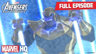 Thanos Rising  Avengers Assemble  S2 E2 [upl. by Atnohs]