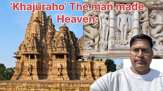 Khajuraho tour Khajuraho mandir 🛕 [upl. by Lihp]