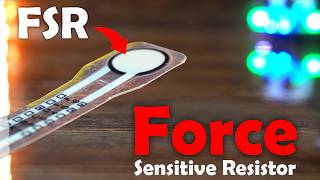 Force Sensor with Arduino Force sensing Resistor FSR Force Resistor Force Sensitive Resistor [upl. by Annaear]