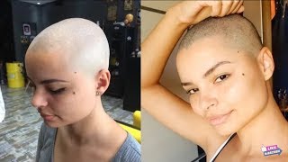 Girls womens top 5 headshave save trend collection 2019 [upl. by Nylareg12]