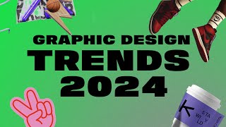 Graphic Design Trends 2024 18 Styles Explained [upl. by Kosel790]