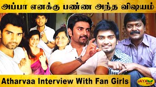 சமந்தா எப்பவும் உண்மையா இருப்பாங்க  Actor Atharva Interview  Jaya Max [upl. by Yahc]