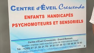 LE CLIN DOEIL DE MARIE PIERRE ELOGNE DU CENTRE DÉVEIL CRESCENDO DE GRANDBASSAM [upl. by Eelyah]