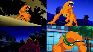 Ben 10 All Wildmutt Transformations ClassicOmniverse [upl. by Seadon]