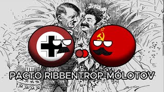 El PACTO RIBBENTROPMÓLOTOV countryballs [upl. by Kathryn940]