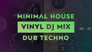 Minimal House amp Dub Techno Vinyl DJ SET [upl. by Tatianas]