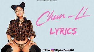 Nicki Minaj  Chun Li Lyrics [upl. by Incrocci]