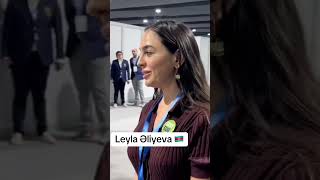 Leyla Æliyeva ğŸ‡¦ğŸ‡¿ cop29 AzÉ™rbaycan azerbaijan baku cop29 edit [upl. by Munniks]