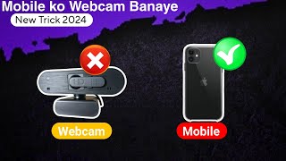 Mobile ko webcam kaise banaye  how to use mobile as webcam Creative Guru Tech [upl. by Eastlake]