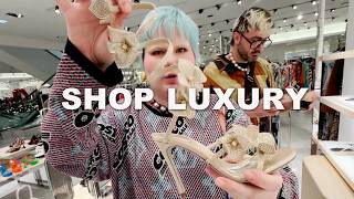 LUXURY SHOPPING VLOG at NEIMAN MARCUS ft Schiaparelli Chanel Saint Laurent AlaÏa [upl. by Otreblanauj86]