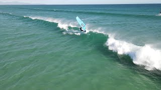 Windsurfing in the waves at Sandy Point Victoria Mar 16th 2024 [upl. by Oirrad]