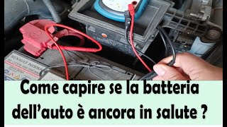 Come si misura lo spunto in Ampere della Batteria per Auto [upl. by Dace]