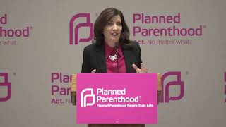 Governor Hochul Delivers Remarks at Planned Parenthood Empire State Acts’ 2024 Day of Action [upl. by Atirrehs]