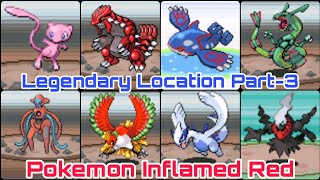 Pokemon Inflamed Red All Legendary Locations Part3  Waterfall Location [upl. by Luciana83]