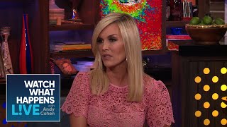 Tinsley Mortimer Reacts To Luann de Lesseps’ Relapse  RHONY  WWHL [upl. by Atok]