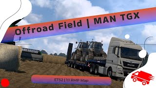 ETS2 11 RheinlandPfalz amp Heilbronn Map  MAN TGX  Real Map amp Sound  Offroad Field Delivery [upl. by Karil372]