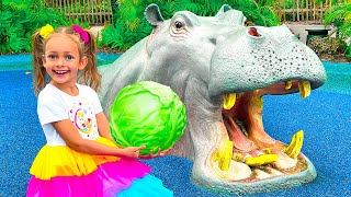 Zoo Song  Funny Kids Song and Nursery Rhymes [upl. by Marilla]