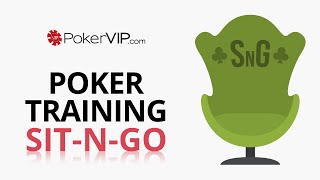 💎 🂾 Poker Training No Limit Hold Em  SnG Know it All Part 1 [upl. by Allimrac]