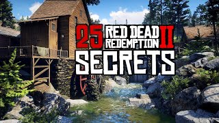 25 SECRETS That The Game Never Tells You in Red Dead Redemption 2 [upl. by Zadack]