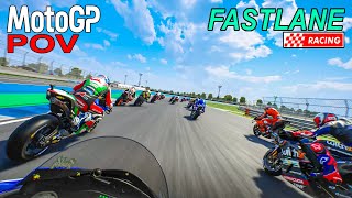 MotoGP  HeartPounding Franco Morbidelli Pov  Buriram [upl. by Ellerd430]