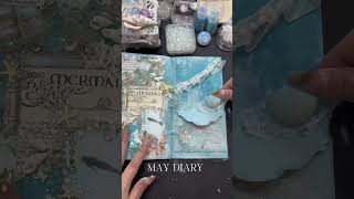 The Legend of the Sea diy asmr art scrapbookdiy journalingscrapbooking diyscrapbook resinart [upl. by Nawor552]