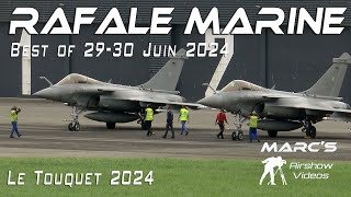 4Kᵁᴴᴰ Le Touquet Meeting Aérien 2024 Rafale Marine Best of 2930 Juin 2024 Airshow 2024 [upl. by Heyra968]