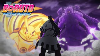 Kurama and Susanoo vs Jigen  Boruto Naruto Next Generations [upl. by Enairda]