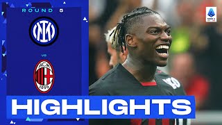 MilanInter 32  Leao shines in spectacular San Siro derby Goals amp Highlights  Serie A 202223 [upl. by Ynnavoig909]