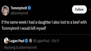 logan paul vs tommyinnit [upl. by Pollock]