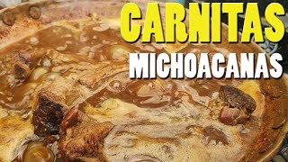 Receta Facil Y Sencilla De Hacer Ricas CARNITAS MICHOACANAS🤤🐷 [upl. by Ennahgem]