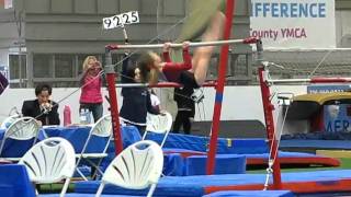 Chloe Kosco  Level 4 Bars  USAG State Meet 2011  Cleveland Ohio  4220111m4v [upl. by Kotto]