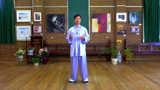 Tai Chi 24 Form Step by Step Instructions Paragraph 1 [upl. by Eidnac545]