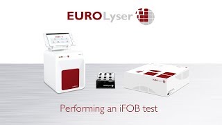 Performing an iFOB immunological faecal occult blood test with the Eurolyser CUBES [upl. by Aznarepse192]