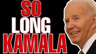 KAMALA FURIOUS AFTER BIDEN BACKS UP DESANTIS [upl. by Digirb]